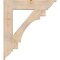 Ekena Millwork Merced Traditional Smooth Bracket, Douglas Fir, 5 1/2"W x 32"D x 36"H BKT06X32X36MRC01SDF - alternate 4